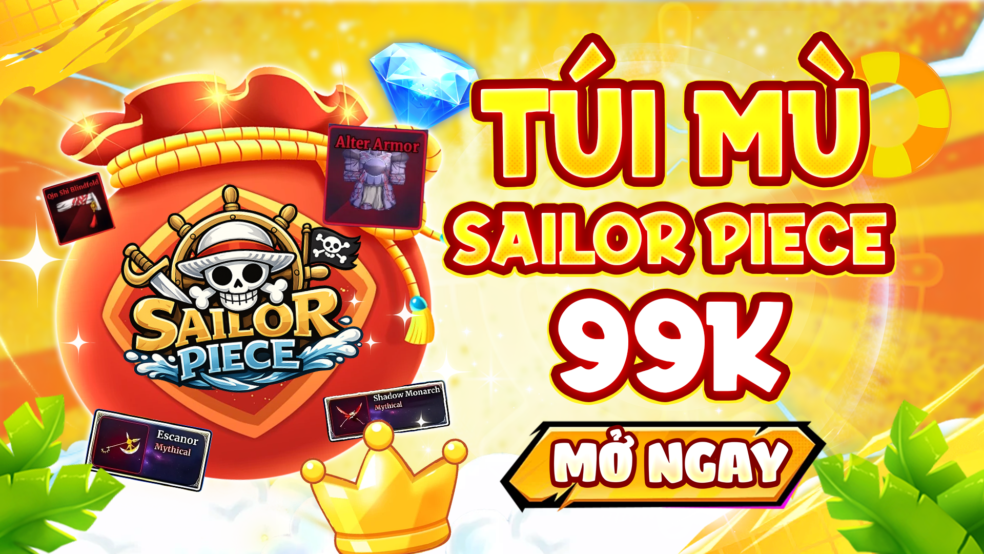 Túi Mù Sailor Piece 99K