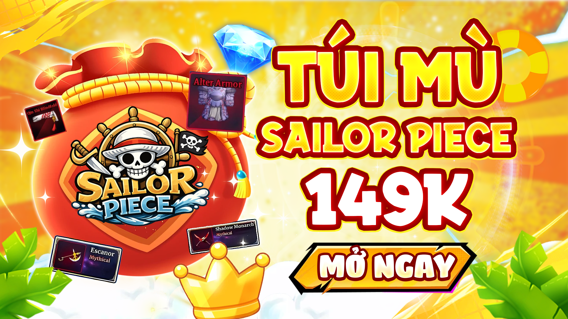 Túi Mù Sailor Piece 149K