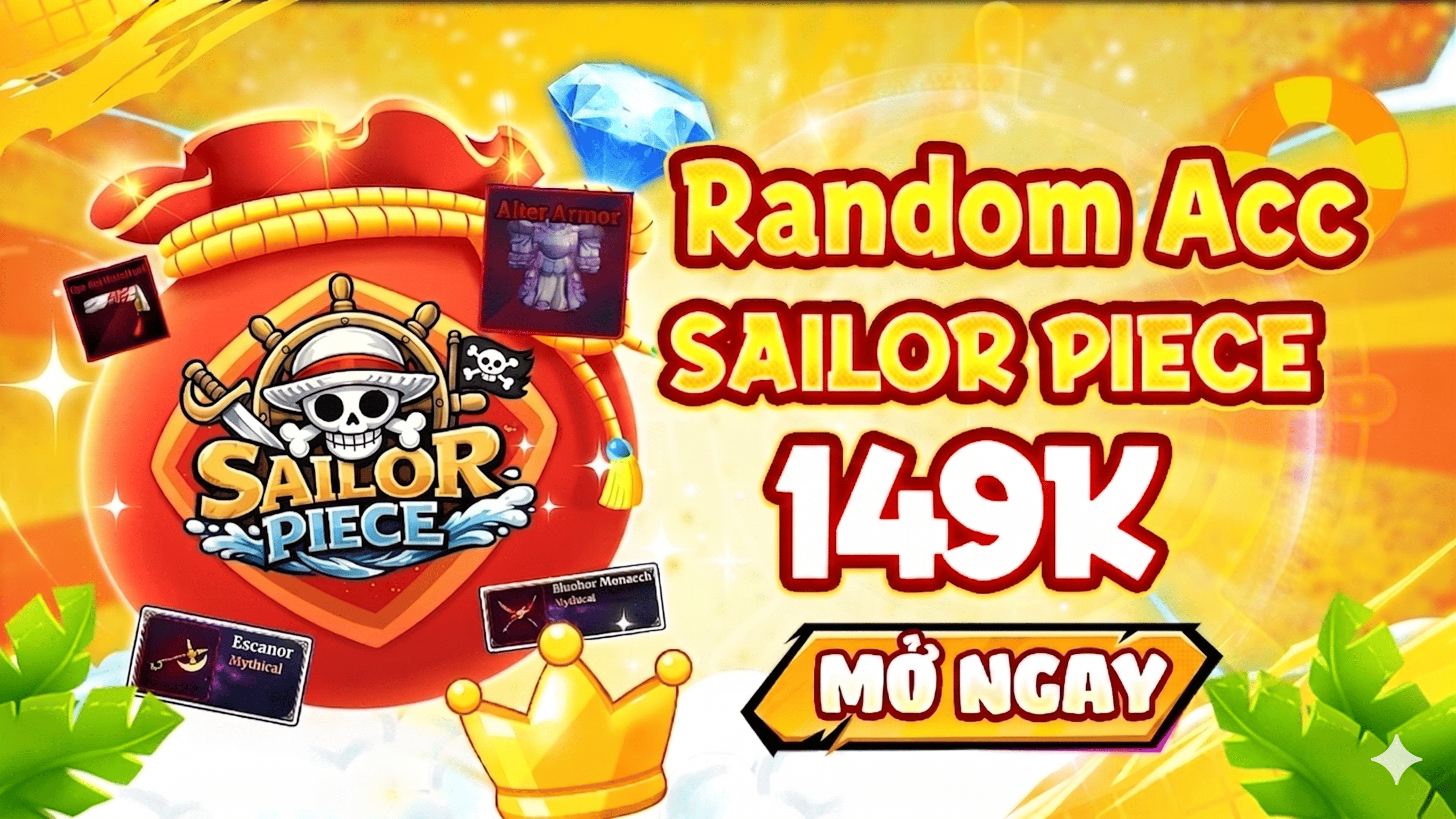 Túi Mù Sailor Piece 149K