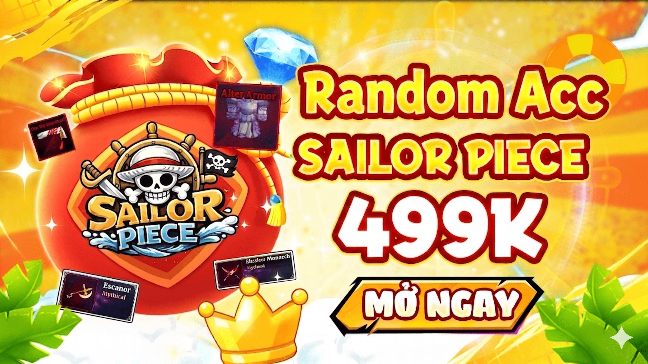 Túi Mù Sailor Piece 499K